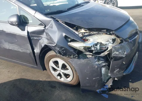 2012 Toyota Prius Three z USA, uszkodzony, nr VIN JTDKN3DU9C5465845